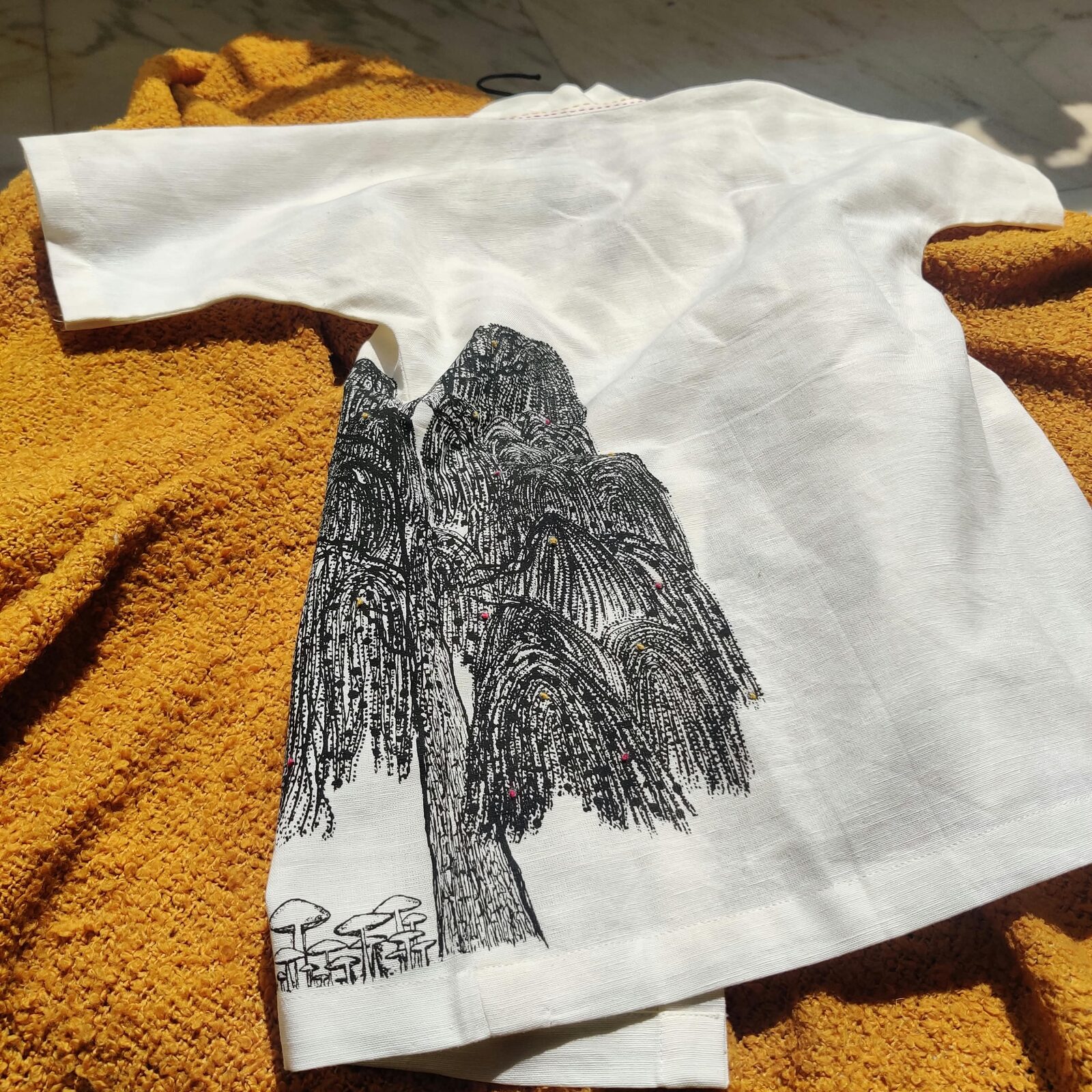 Yukata with the Willow